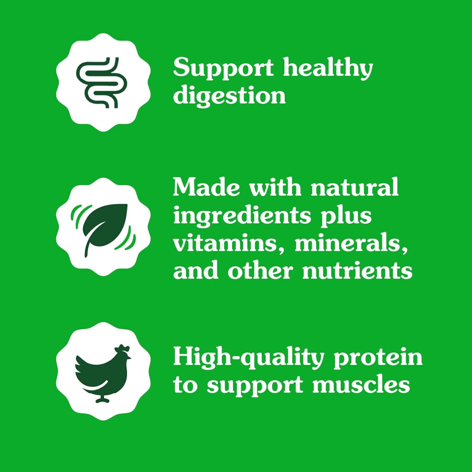 Feline Smartbites Healthy Indoor Cat Treats, Chicken Flavor, 16 Oz. Tub