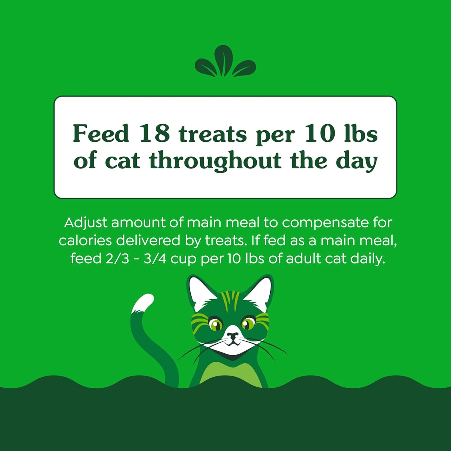 Feline Smartbites Healthy Indoor Cat Treats, Chicken Flavor, 16 Oz. Tub